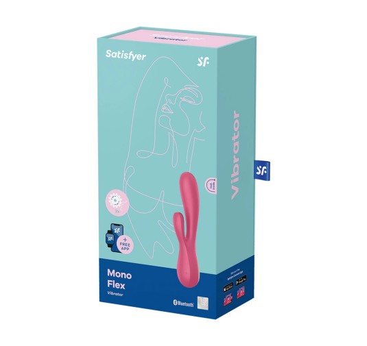 Satisfyer - Wibrator podwójny króliczek Mono